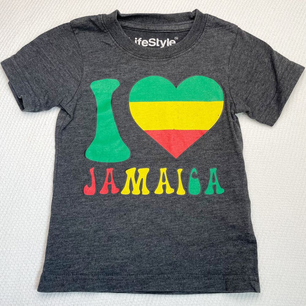 I Love Jamaica short sleeved Tee